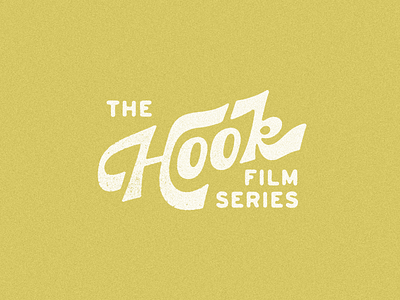 The Hook — Film Series branding film series fishing logo music outdoor texture title card typography