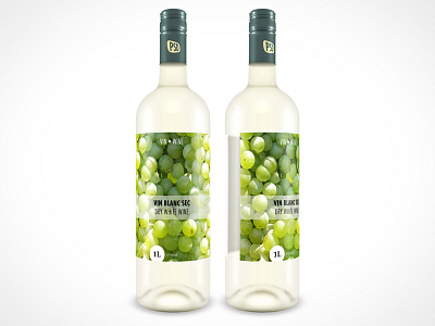 Psd Wine Bottle Mockup