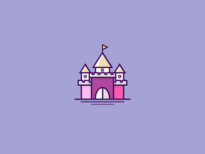Castle castle echo wu illustration purple