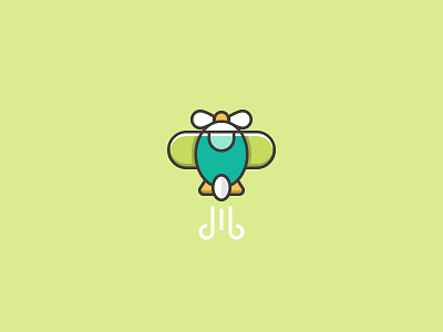 A Jet echo wu icon illustration plane