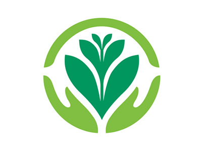 Plant Logo brand identity clean design flower green logo oklahoma