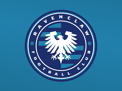 Ravenclaw Football Club badge bird crest football harrypotter logo shield soccer