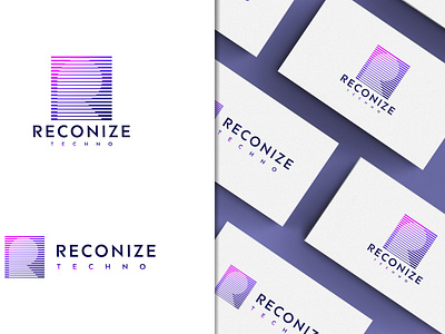 reconize techno logo branding company creative creative logo design elegant logo graphic design illustration logo tech logo ui ux vector