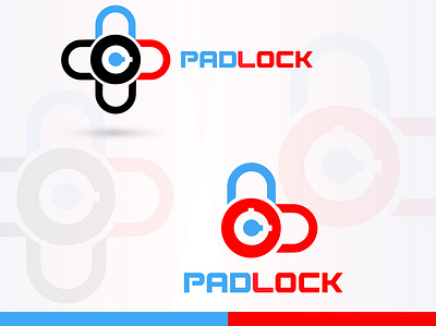 Padlock logo two design ideas branding design graphic design icon illustration logo logodesign logos logotype padlock typography ui ux vector
