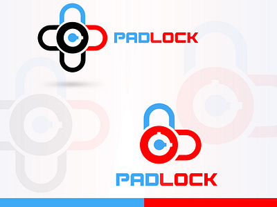 Padlock logo two design ideas