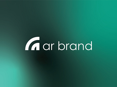 AR Logo, AR Brand, ar business logo, wordmark logo.