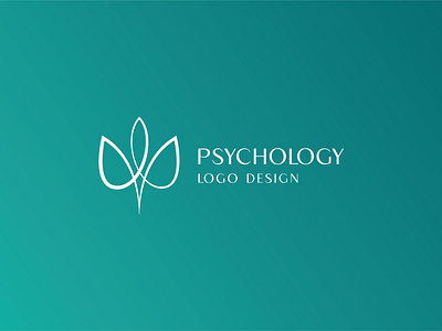 Psychology Logo, Psychology Brand Logo, Psychology Brand, branding design flat minimalist logo graphic design illustration logo psychology brand typography vector