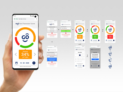 Tigo NPS mobile ui nps ui ux
