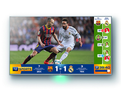 Tigo Sports Info-system