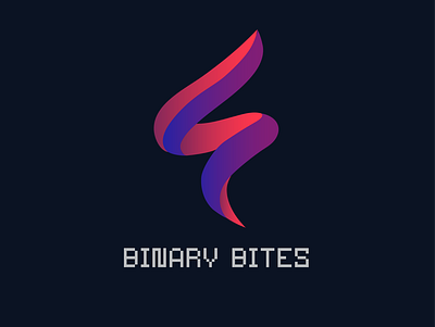 Binary Bites logo graphic design logo logo making