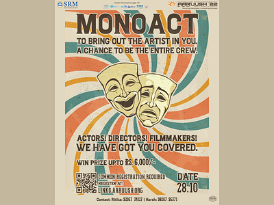 Mono Act branding graphic design