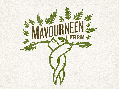 Mavourneen Farms Logo Identity