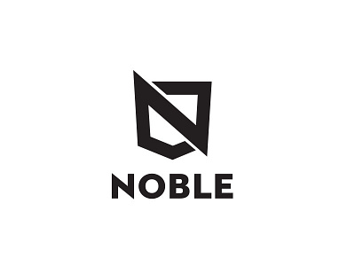 Noble Logo logo shield vector