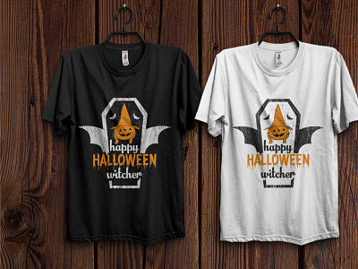 Happy Halloween Witcher T-shirt grunge