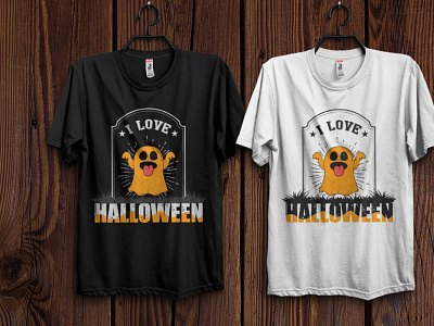I love Halloween T-shirt grunge