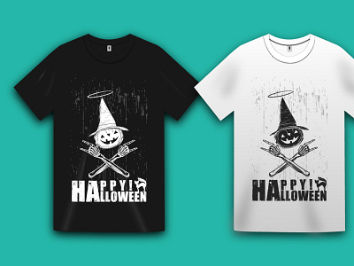 Happy Halloween t-shirt grunge