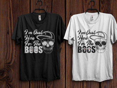 I'm here for the boos t-shirt grunge