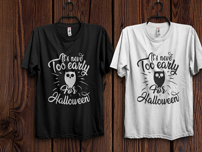 It's never too early for Halloween t-shirt grunge