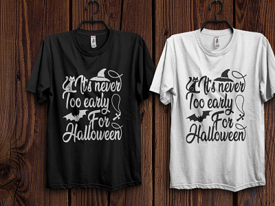 It's never too early for Halloween t-shirt grunge