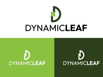 Dynamic Leaf logo, Leaf Logo, D letter logo 3d arkstudio88 branding creative design graphic design illustration logo ui vector