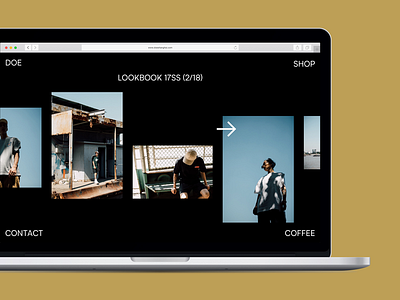 Concept Online Shop Lookbook