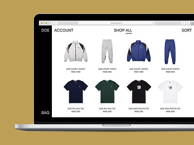 Concept Online Shop