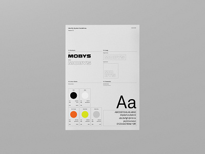 Visual Identity System Work in Progress clean color identity logo minimal modern paper system typography visual