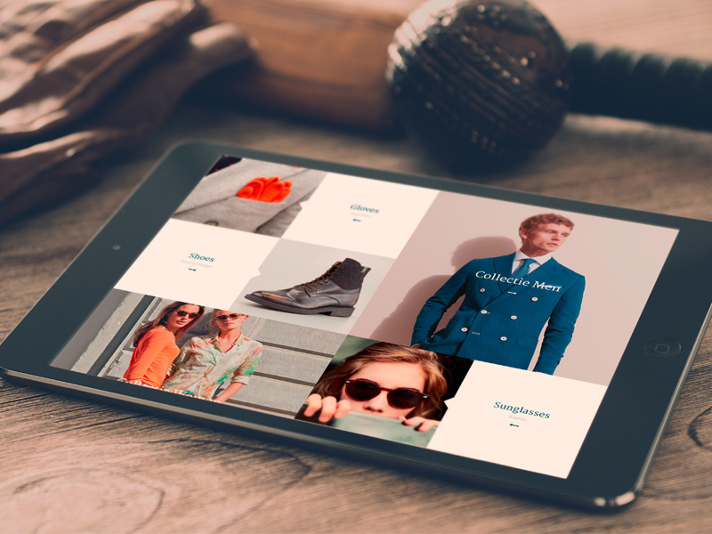 Fashion Grid by Niels De Craecker on Dribbble