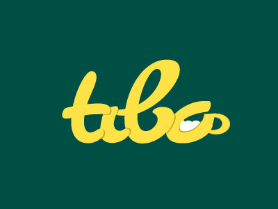 Tibo logo drinks green logo yellow