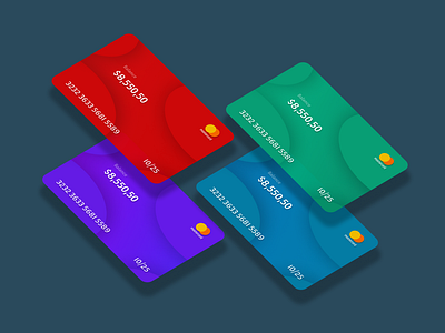 simple card ui