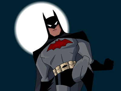 Free Batman Illustration batman design digital art digital illustration illustration vector