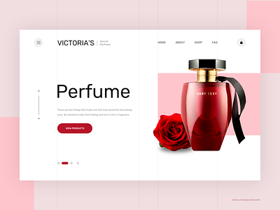 Victoria's Product Landing Template clean creative ecommerce interface landingpage mockup modern design product page ui ux web design