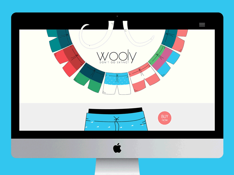 Wooly Trunks product display ux