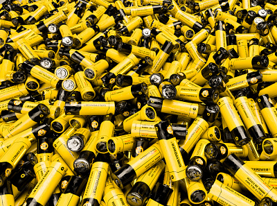 Baby Power Batteries 3d batteries battery cinema4d redshift redshift3d