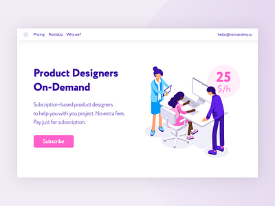 Product Design Promo Illustration