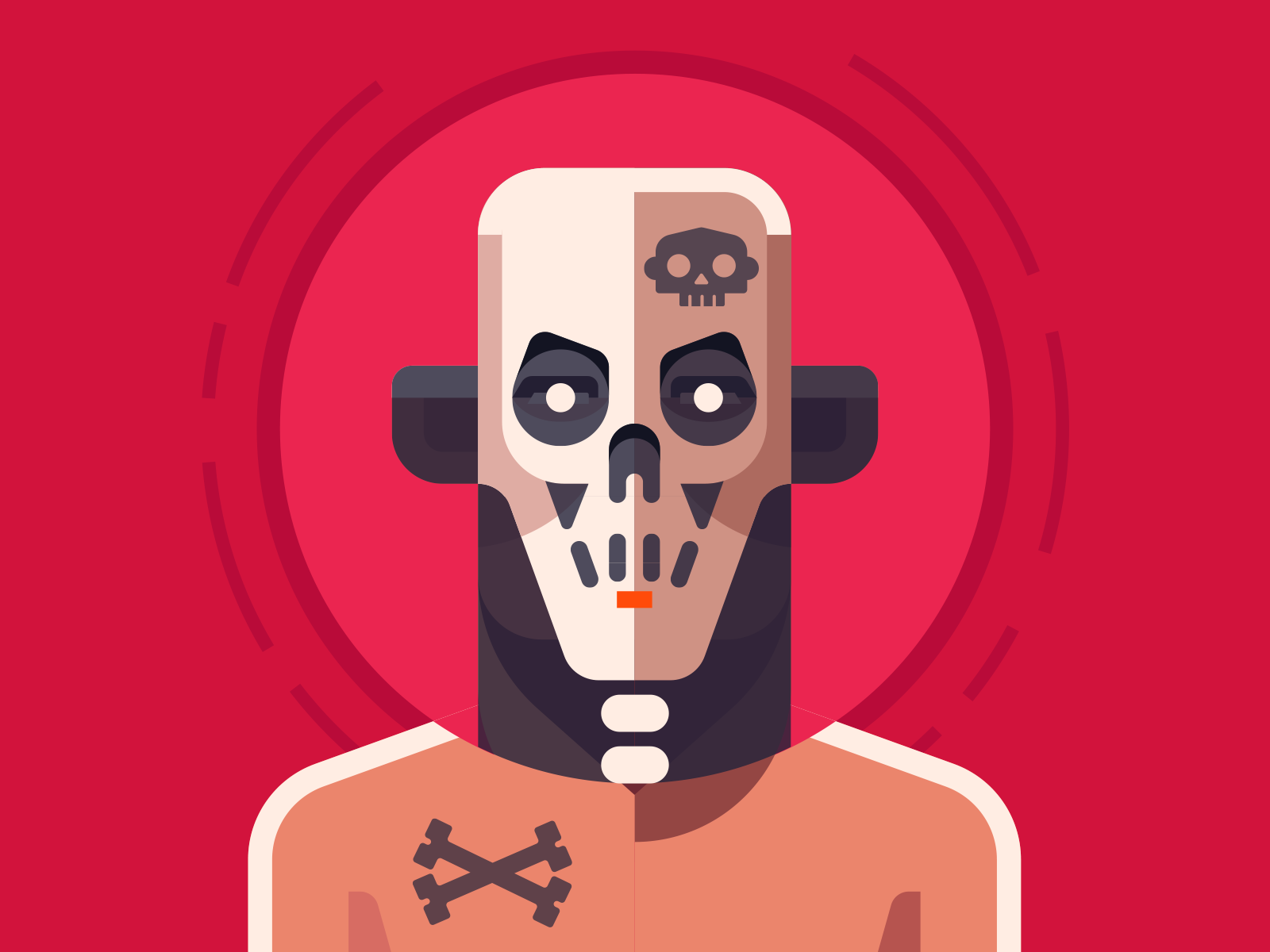 MASKED BOMBERO by INK MNK on Dribbble