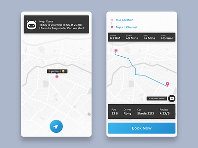 Carbooking App Driven By AI