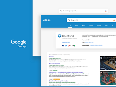 Google Search - Redesign