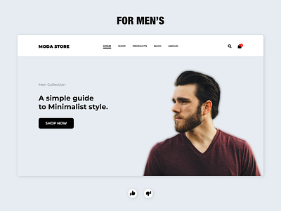 Web Design For Men's