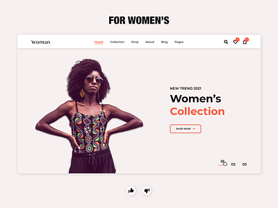 Web Design For Women's adobe xd design figma shop shopping store style web design