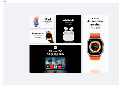 Apple ( Design ) adobe xd design figma shop shopping store style uiux web design