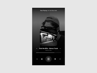 Music Player dailyui design mobile ui ux