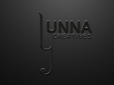 Yunna Creatives graphic design logo logo design logoconcept logoinspire logoprofession minimal monogram typography