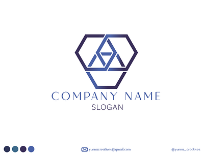 Hexagon Logo Design branding design designer graphic design logodesign logodesigners logographics logoinspire logosdesignerforhire love