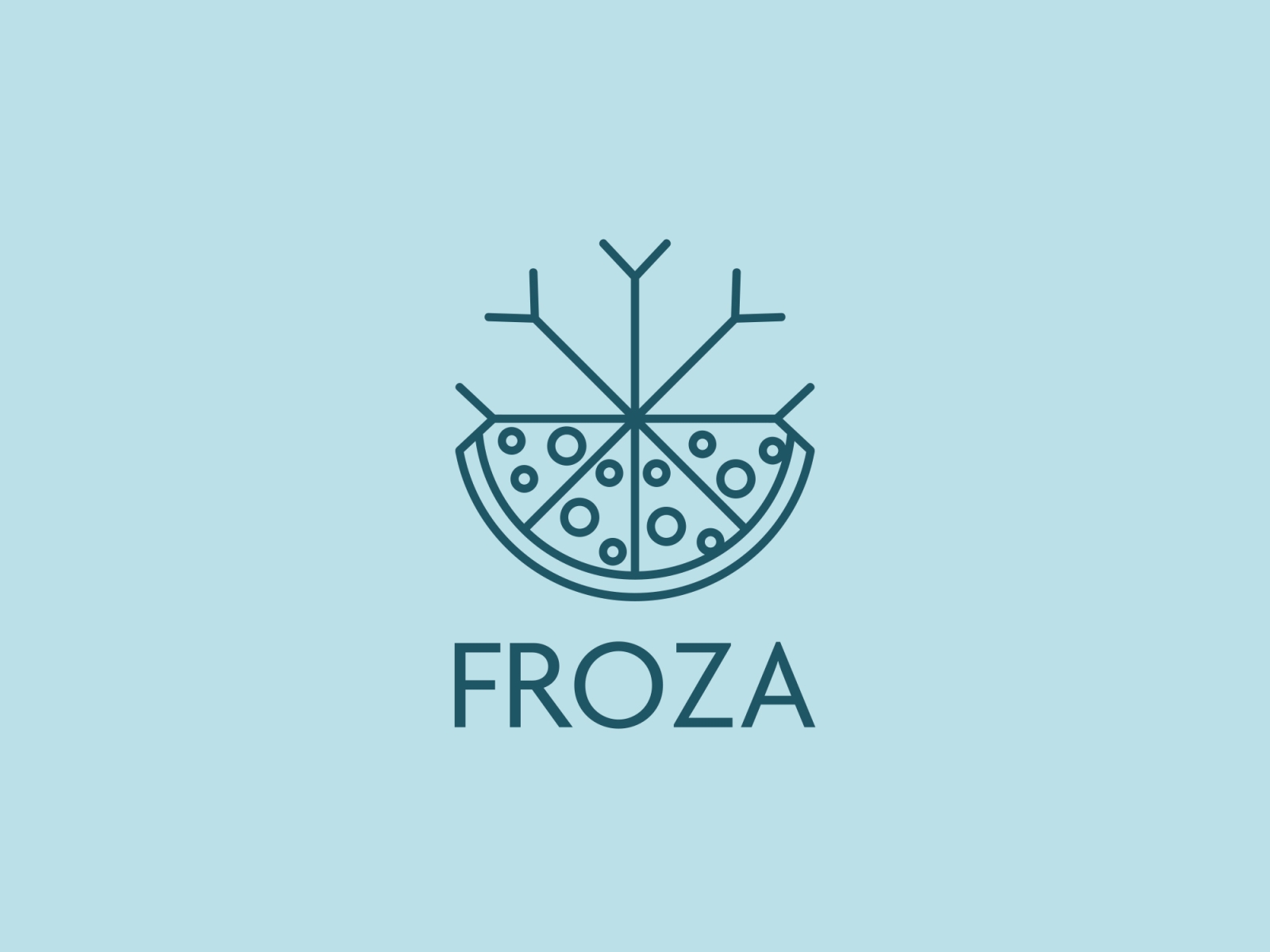 Froza Logo branding design graphic design illustration logo logo design logo designer logodesigner vector