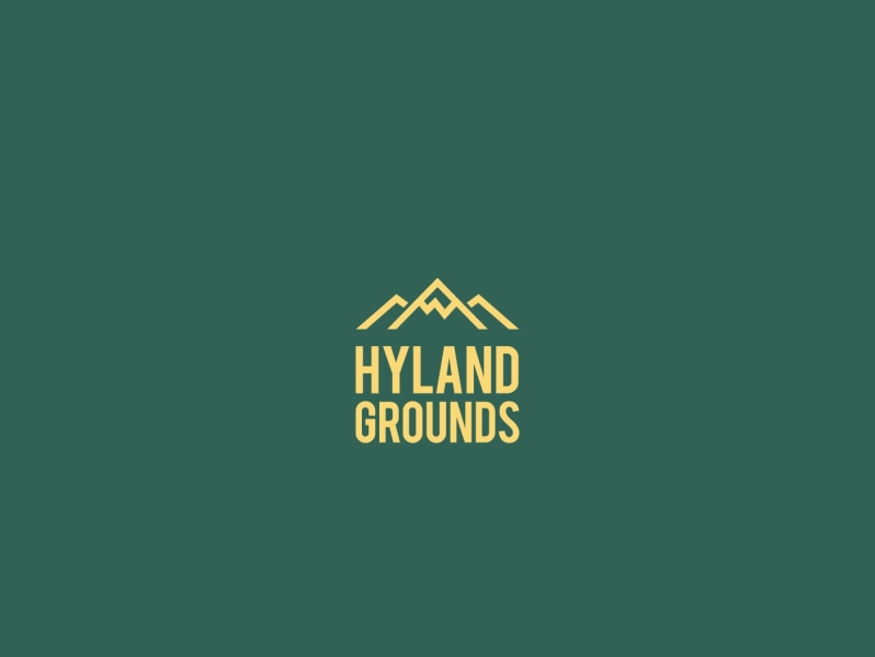 Hyland Grounds branding design graphic design logo logo design logo designer vector