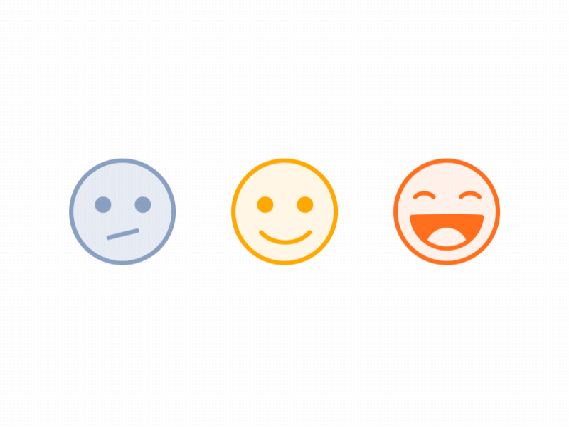 Rating Emoji angry emoji fine great happy hate icon rate rating sad smile