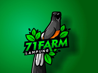 71FARM branding design icon illustration logo vector