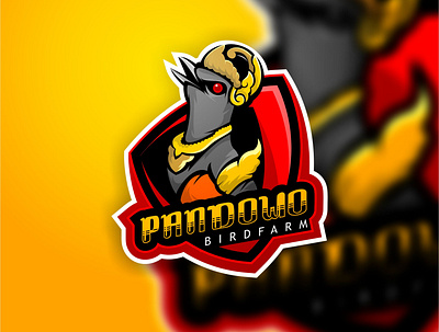 Pandowo branding design esport icon illustration logo vector
