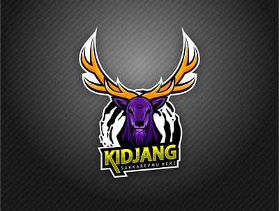 KIDJANG branding design esport icon illustration logo vector